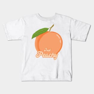 Just peachy Kids T-Shirt